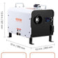 8 kW dieselvarmer, 12 V/24 V alt-i-ett dieselluftvarmer, Bluetooth-appkontroll, fjernkontroll og display, CO-alarm, hurtigoppvarming