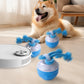 🐾 50% RABATT! 🎾 Interaktiv Elektronisk LekeBolle til Kjæledyr – Automatisk Bevegelse, Tann-Gniskingsbestandig & Beroligende for Katter/Hunder 🐱🐶📦