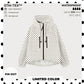 🧥Hette med bred brem💧Kort, oversized regnjakke med buet nederkant og justerbare mansjetter