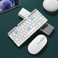 🔥SPESIALTILBUD🔥Mini-tastatur som kan brettes sammen, til mobil/nettbrett/bærbar PC