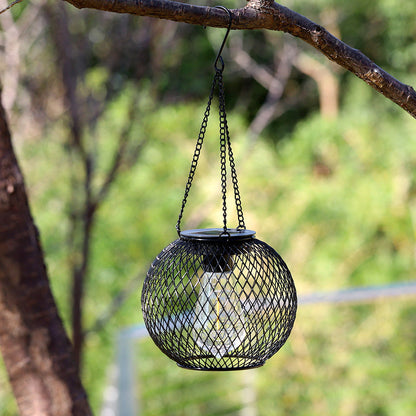 ☀️Retro Metal Solar Lights – Varmt lys, IP65 vanntett og automatisk sensor!