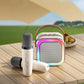 🔥HOT SALE 50% OFF -🎁Mini karaokemaskin med trådløse mikrofoner