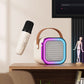 🔥HOT SALE 50% OFF -🎁Mini karaokemaskin med trådløse mikrofoner