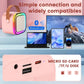 🔥HOT SALE 50% OFF -🎁Mini karaokemaskin med trådløse mikrofoner