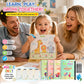 🏆Siste dag – spesialpris!🔥4-i-1 Fun – gjenbrukbare lærebøker📚✨Håndskrift • Tall • Tegning • Finmotorikk • Med penn med forsvinende blekk | Fra 2 år • Miljøvennlig og skjermfritt 🌱