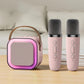 🔥HOT SALE 50% OFF -🎁Mini karaokemaskin med trådløse mikrofoner