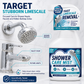 ❄️Summerfresh 50 % RABATT!🚿Hurtigvirkende kalkfjernerspray til badet – Rengjøringsmiddel for dusj, kran og hardt vann, 500 ml