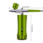Bærbar trådløs airbrush-set med kompressor