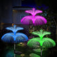 🎄✨ Magisk Solar Jellyfish-lampe | Varmt hvitt lys + regnbuefarger, vanntett 💧