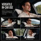 🛡️🚗 Ergonomisk pute i minneskum til bilen – Avlastning for nakke og skuldre, kjør uten å bli sliten! 💪