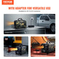 8 kW dieselvarmer, 12 V/24 V alt-i-ett dieselluftvarmer, Bluetooth-appkontroll, fjernkontroll og display, CO-alarm, hurtigoppvarming