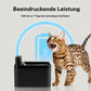 Automatisk vannfontene for katter, 2,2 l, batteridrevet fontene for kjæledyr med bevegelsessensor, trådløs, lydløs design for hunder og katter