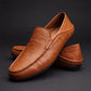 ❄️Sommerfrisk 50 % RABATT!👞Herreloafers i skinn – Komfortable slip-ons med klassisk utseende for jobb, kjøring og daglig bruk: