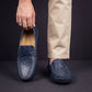 ❄️Sommerfrisk 50 % RABATT!👞Herreloafers i skinn – Komfortable slip-ons med klassisk utseende for jobb, kjøring og daglig bruk: