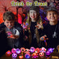 🎁LED-lysende Halloween-ring😍 – Sett med 50 stk.