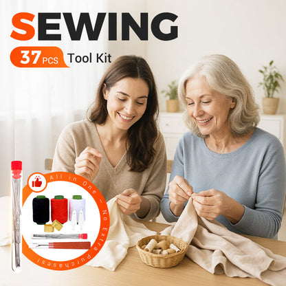 🎁🧵🪡37-DELERS SYVERKTØYSETT
