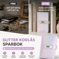 ✨ SparkleLock spareperm med 3-sifret kombinasjonslås – budsjettorganiserer med plass til 100 sider for spareutfordringer, økonomiske mål og gaver 💖