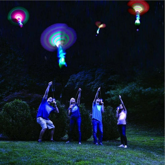 📢📢50 % rabatt & på lager⏰💓LED-helikopter-skyttere😍💓