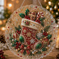 🎄Julepynt-sett med perler og diamanter til oppheng | Slitesterke, fargebestandige perler – DIY-håndlaget julepynt til oppheng 🎅💎