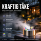 💨 50 % RABATT NÅ! ⚡ Ultralyd-tåkegenerator med 12 LED-lys – Skaper kjølig tåke og fargerikt lys – Perfekt til luftfuktere, fontener eller Halloween-dekorasjon – går stille i vann 💧✨