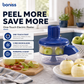 🥔 50 % RABATT! 🔪 Trådløs automatisk elektrisk skreller, multifunksjonell – skreller poteter, epler, druer, frukt, grønnsaker og hvitløk, trygg, rask og uanstrengt 🍎✨