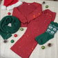 ⌛ Kun 3 dage tilbage – 50% rabat på alt! ⏰ Glitrende todelt sæt til kvinder: Sweater og bukser 