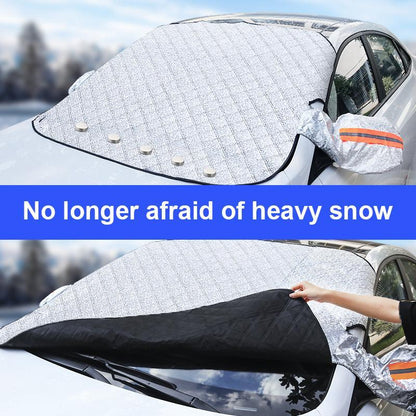 ⚡ Magnetisk snøbeskyttelse til bilen – raskt, uten verktøy og vinterfast ❄️🚗