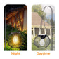 ☀️Retro Metal Solar Lights – Varmt lys, IP65 vanntett og automatisk sensor!