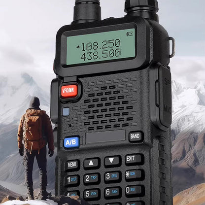 📻✨ UV-5R Dual Band Ham Radio – Hold kontakten hvor som helst! 🌍🚶‍♂️