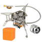 🥇🔥Begrenset tidsspesialtilbud⏰Campinggassbrenner for utendørs bruk, vindtett