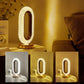 🥳SOMMER-SPESIALTILBUD🥳💞Over 50 000 solgt!💥50 % RABATT! 🔥✨Oppladbar, luksuriøs LED-nattlampe med krystall