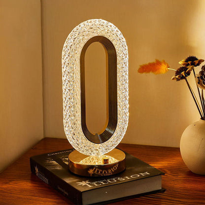 🥳SOMMER-SPESIALTILBUD🥳💞Over 50 000 solgt!💥50 % RABATT! 🔥✨Oppladbar, luksuriøs LED-nattlampe med krystall