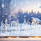 🎅Tidlig juletilbud – 50 % RABATT🎄Vindusdekorasjonssett for juleby