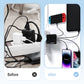 Multiport 150 W hurtiglader for mobiltelefoner