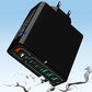 Multiport 150 W hurtiglader for mobiltelefoner