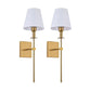 💡 50 % RABATT! Vegglampe med stoffskjerm – klassisk stil, mykt lys, enkel å montere – gir ethvert rom et løft. 🏠💛