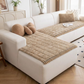 🛋️ 50 % RABATT! ⏰ Vattert sofa-pute i kordfløyel – Sklisikker underside, kordfløyel av høy kvalitet og enkel å rengjøre 🧵