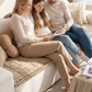 🛋️ 50 % RABATT! ⏰ Vattert sofa-pute i kordfløyel – Sklisikker underside, kordfløyel av høy kvalitet og enkel å rengjøre 🧵