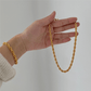 Lagdelte Gulle Tvinne Tau Kjeder & Armbånd