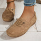 Komfortable, uformelle loafers for kvinner