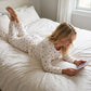 🎉 Nyårsgave – 50 % RABATT! 🧸 Dame-pyjamasett med hjertepryd: Mykt, avslappet & perfekt til koselige kvelder