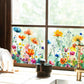💐 Fargerik blomsterbukett vindusklistremerke 🖼️ (Klipp til størrelse fritt)