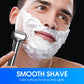 💎 I dag – 50 % rabatt! 🪒 Oppladbar barbermaskin med folie for menn – 60 minutters batteritid, IPX6, trådløs og svært stillegående, egnet for sensitiv hud 🧔⚡