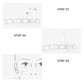 💋3-i-1-sett: Eyeliner og stempel til nedre vippekant