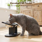 Upphöjd hund- och kattmatskål med 3 skålar – halkfri och stabil 🐾🥣