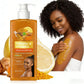🛁 Kurkuma og C-vitamin eksfolierende dusjgel｜Mild eksfoliering som gir en lysere hudtone, samt fuktighetsgivende, beroligende og talgregulerende dusjgel✨