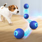 🐾 50 % RABATT NÅ! 🎾 Interaktiv hoppeball for hunder – Slitesterk, ruller av seg selv og engasjerende – Holder valpen din aktiv og underholdt 🐶