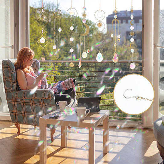 🌈 50 % rabatt i en begrenset periode! 🎉 Dekorativt sett med solfangere til oppheng