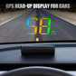 Bilens head-up-display med GPS