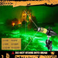 👻 Grønn laser-sumplykt | 360° justerbar Halloween-stemningsprojektor
